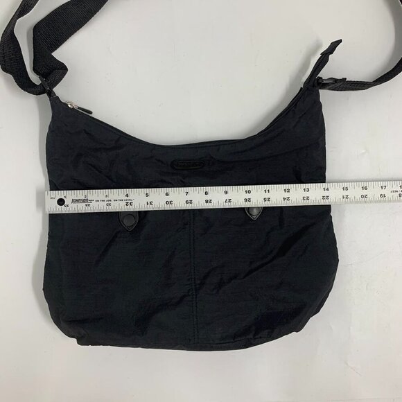 Baggalini Women's Travel Crossbody Purse Nylon Black Shoulder Bag - Picture 10 of 14